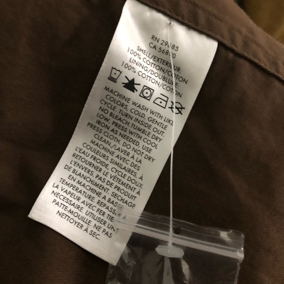 Pendleton Men’s Woolen Mills Tan Brownsville Jacket Corduroy Collar Trim Medium - Picture 6 of 10